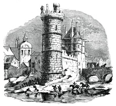 Tour de Nesle, Parigi, XVII secolo, 1870 da Unbekannt