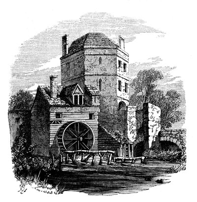 Torre del convento francescano, Oxford, c1860 da Unbekannt