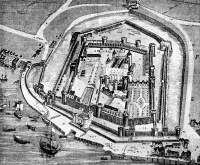 Torre di Londra, XVI secolo, 1909 da Unbekannt