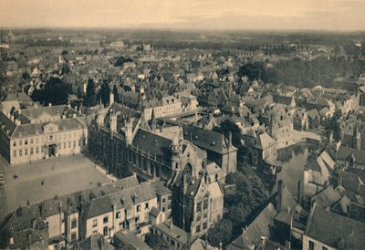 Municipio e vista generale, c1910 da Unbekannt