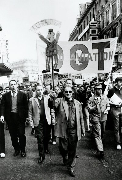 Marcia sindacale, Parigi, 1968 da Unbekannt