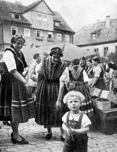 Costume tradizionale, Germania del Sud, 1936 da Unbekannt