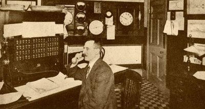 Ufficio dei controllori del traffico, Metropolitana di Londra, 1930 da Unbekannt