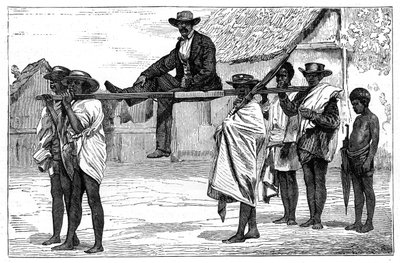 Viaggio in Madagascar, c1890 da Unbekannt