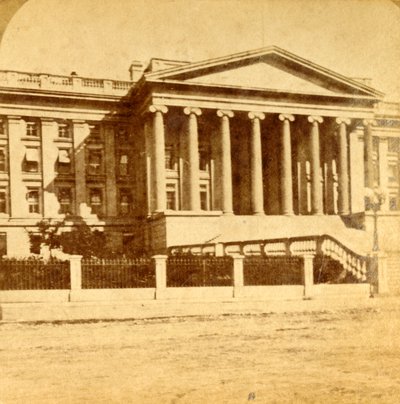 Dipartimento del Tesoro, Washington, D.C., c1880s da Unbekannt