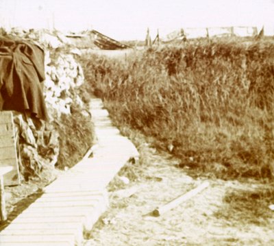 Trincee, Ramskapelle, Belgio, c1914-c1918 da Unbekannt