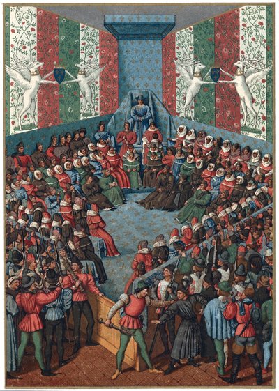Processo di Jean II, Duca di Alençon, 1458 da Unbekannt