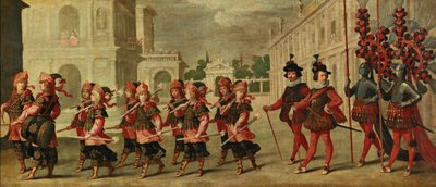 Trionfo con cavalieri dell