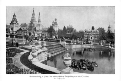 Trocadero, Esposizione Universale di Parigi, 1889, 1900 da Unbekannt