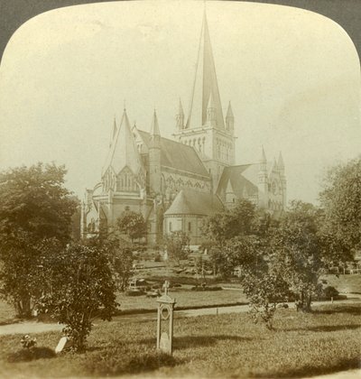 Cattedrale di Trondhjem, Norvegia, c1905 da Unbekannt