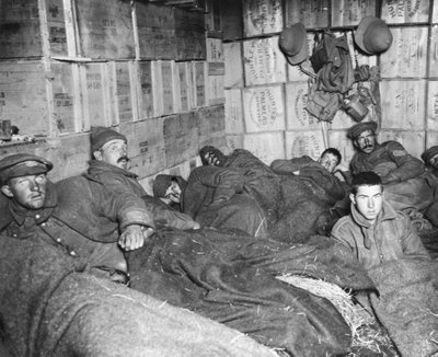 Truppe a riposo, Dardanelli, Turchia, 1915-1916 da Unbekannt