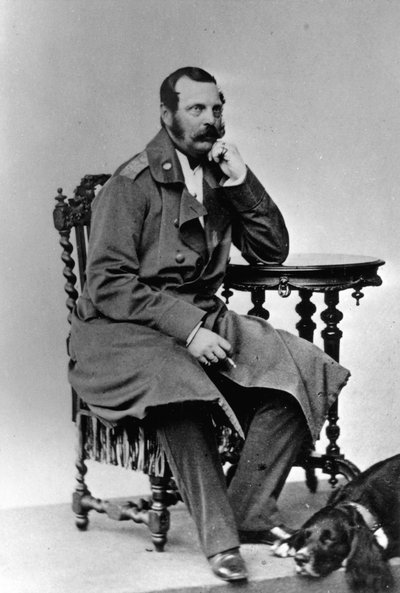 Zar Alessandro II di Russia, 1863 da Unbekannt