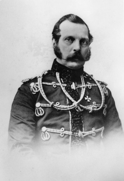 Zar Alessandro II di Russia, c1861-c1865 da Unbekannt