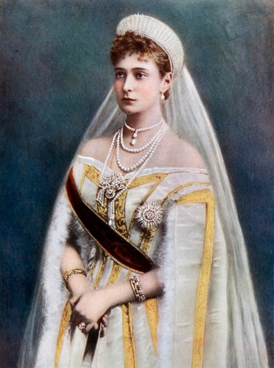 Zarina Alessandra, imperatrice consorte di Russia, fine XIX-inizio XX secolo da Unbekannt