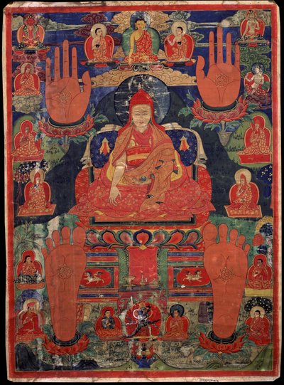 Tsuglag Gyatso, il terzo Pawo Rinpoche (1567-1630 circa) da Unbekannt