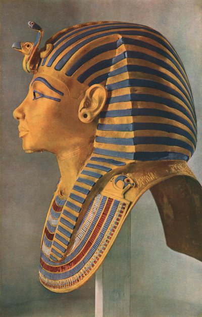 Maschera funeraria di Tutankhamon, 1323 a.C. da Unbekannt