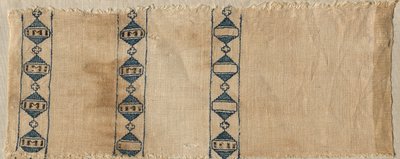 Due Frammenti di una Sciarpa o Copricapo, 1300 da Unbekannt
