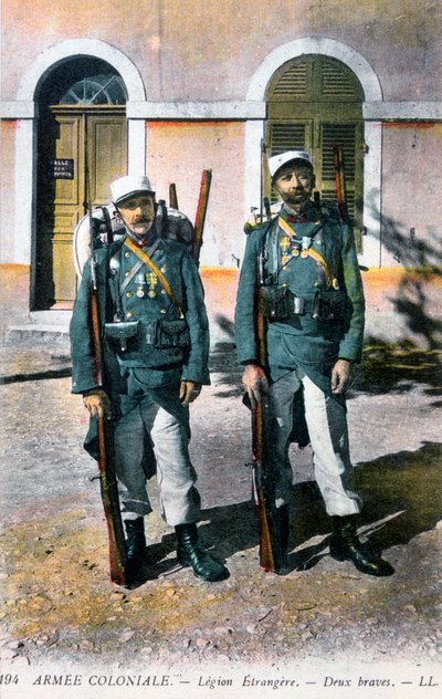 Due legionari stranieri francesi, XX secolo da Unbekannt