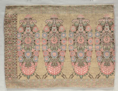 Due pezzi di una sciarpa, 1700 da Unbekannt