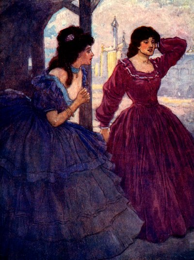 Due donne, XVI secolo da Unbekannt
