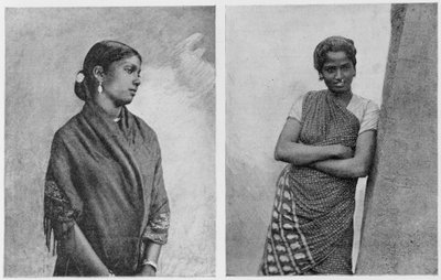 Tipi di donne di Ceylon da Unbekannt