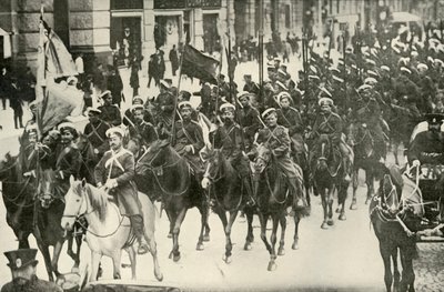 Tipi di cavalleria russa, 1919 da Unbekannt
