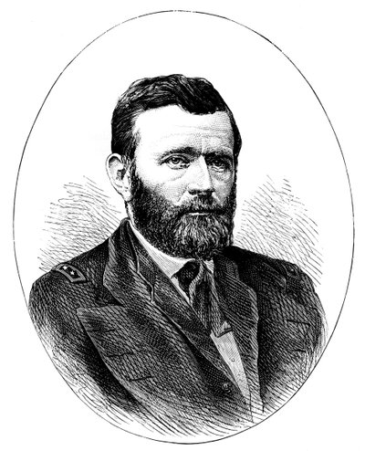 Ulysses S Grant, generale americano e 18° Presidente degli Stati Uniti, 1888 da Unbekannt