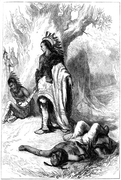 Uncas e Miantonomoh da Unbekannt