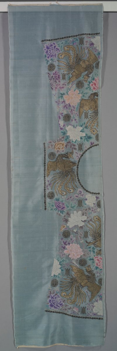 Veste Non Tagliata: Pannello Anteriore Destro e Posteriore, c. 1890s da Unbekannt