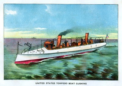 Torpediniera degli Stati Uniti Cushing, 1890 da Unbekannt