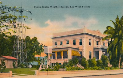 Ufficio meteorologico degli Stati Uniti, Key West, Florida, anni 1940 da Unbekannt
