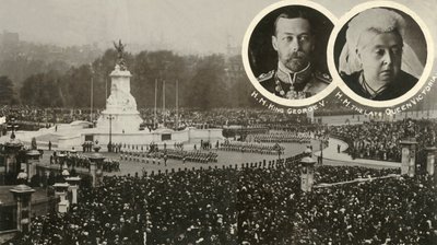 Inaugurazione del Victoria Memorial, Londra, 16 maggio 1911 da Unbekannt