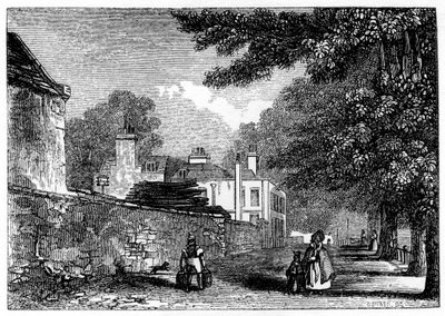 Upper Flask Tavern, Hampstead Heath, residenza di George Steevens da Unbekannt