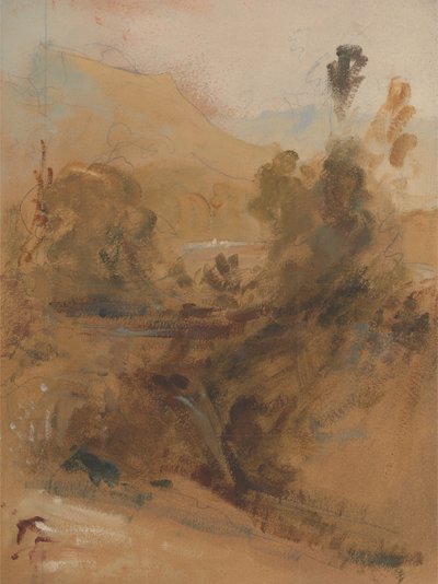 Paesaggio verticale, ca. 1830 da Unbekannt