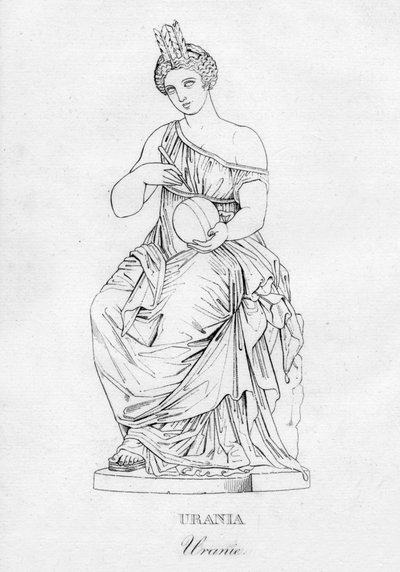Urania, c. 1850 da Unbekannt