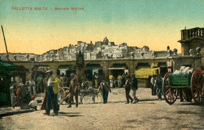 Valletta Malta - Mercato Marina da Unbekannt