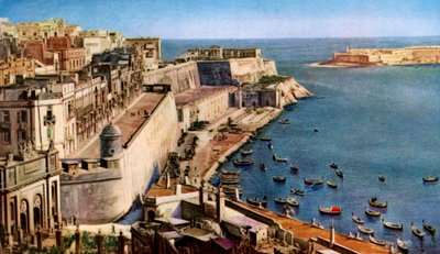 Valletta, Malta, anni 1930 da Unbekannt