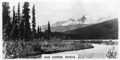 Catena di Van Horne, Montagne Rocciose Canadesi, c1920s da Unbekannt