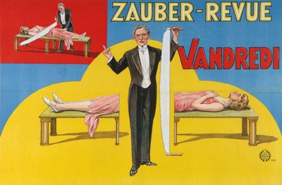 Poster della Vandredi Magic Revue da Unbekannt