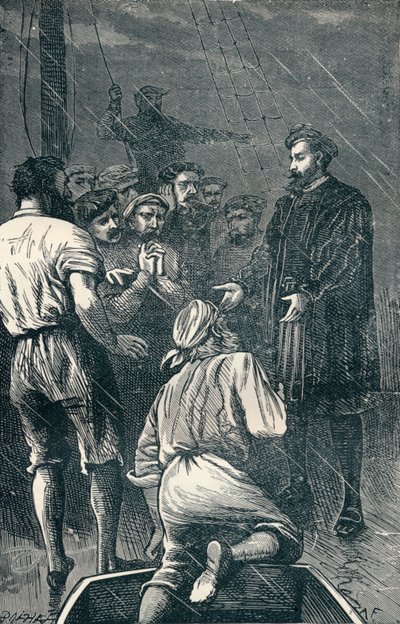 Vasco da Gama rifiuta di tornare indietro, 1904 da Unbekannt