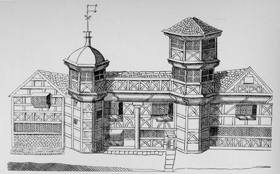 Vaux Hall Manor House, c1813, 1912 da Unbekannt