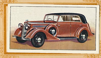 Vauxhall Big Six Wingham Cabriolet, c1936 da Unbekannt