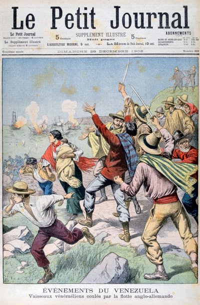 Navi venezuelane affondate dalla flotta anglo-tedesca, 1902 da Unbekannt