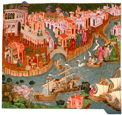 Venezia nel 1338, 1892 da Unbekannt
