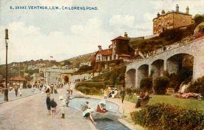 Ventnor, I.O.W - Stagno dei bambini, 1919 da Unbekannt