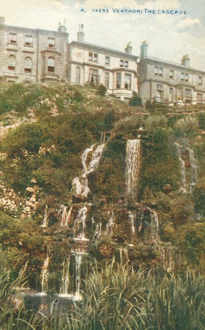 Ventnor: La cascata, 1916 da Unbekannt
