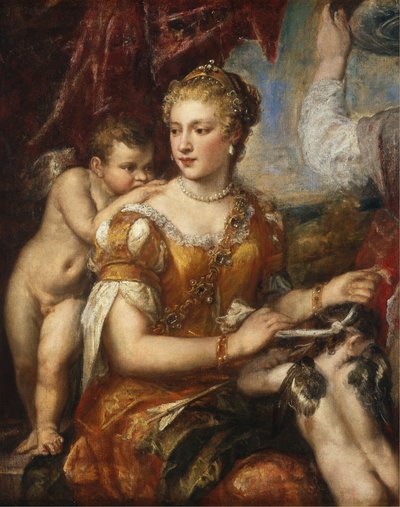 Venere che benda Cupido da Unbekannt