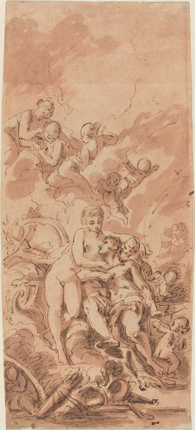 Venere alla fucina di Vulcano, XVIII secolo da Unbekannt