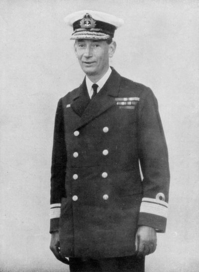 Viceammiraglio Roger John Brownlow Keyes, ufficiale navale britannico, 1918 da Unbekannt