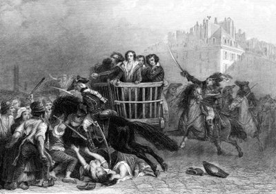 Vittime del Terrore, Rivoluzione Francese, 1794 da Unbekannt